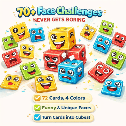 FaceFlip Emoji Matching Cubes