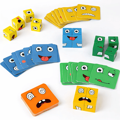 FaceFlip Emoji Matching Cubes