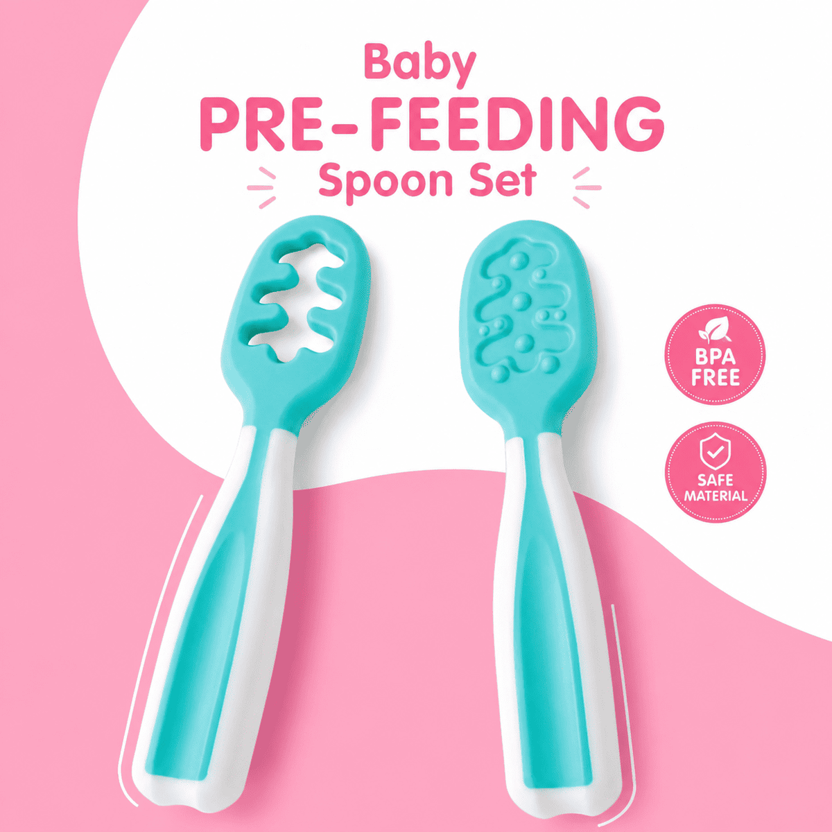 MumMum™ Pre-Feeding Spoon Set (Pack of 2)