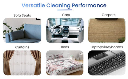 DustBuster™ Pro — Mini Power Vacuum for Cars & Travel