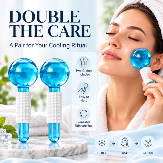 Facial Ice Globes - Pack of 2