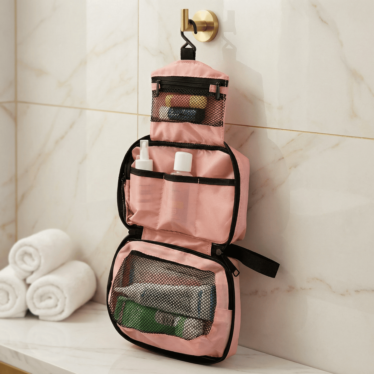 Premium Hanging Toiletry Pouch