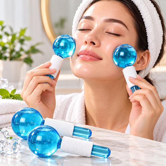 Facial Ice Globes - Pack of 2