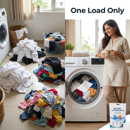 Dirt & Color Catcher Laundry Sheets – 50 Sheets